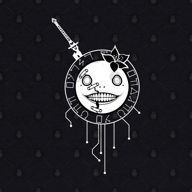 Emil (White on Black) by SJBTees